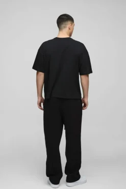 Oversized Boxy 8 Ball Embroidered T-Shirt