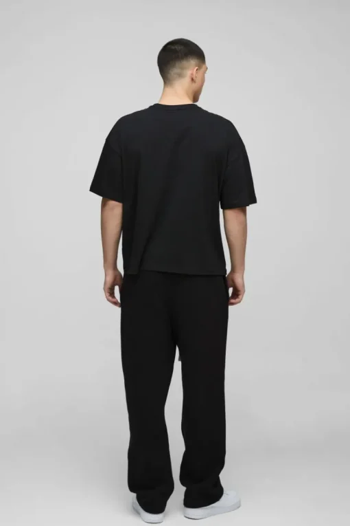 Oversized Boxy 8 Ball Embroidered T-Shirt