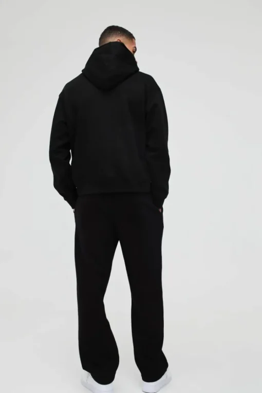 Oversized Boxy 777 Graphic Hoodie