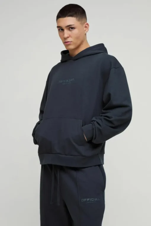 Oversized Boxy Heavyweight Hoodie Tracksuit