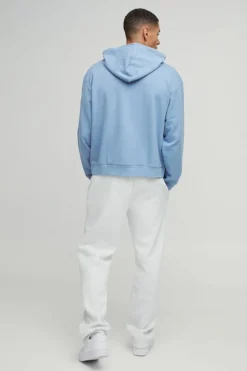 Oversized Boxy Heavyweight Interlock Hoodie