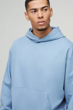 Oversized Boxy Heavyweight Interlock Hoodie