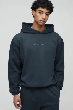 Oversized Boxy Heavyweight Bound Hoodie