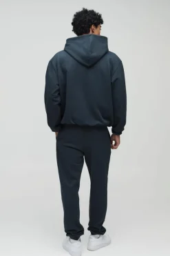 Oversized Boxy Heavyweight Bound Hoodie