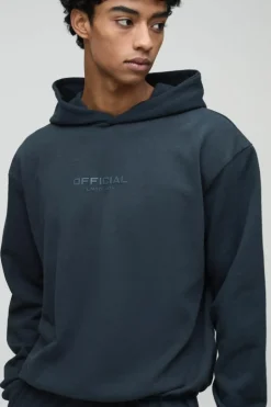 Oversized Boxy Heavyweight Bound Hoodie
