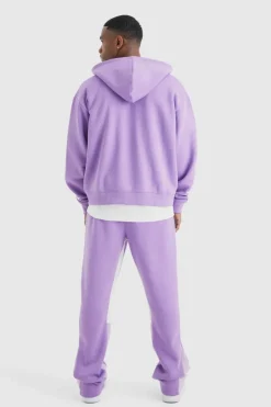 Oversized Boxy Hooded Gusset Tracksuit
