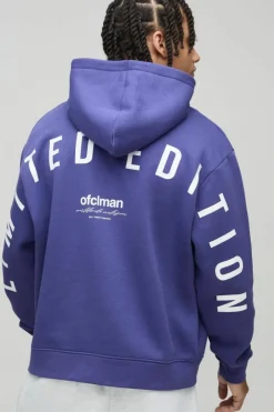 Oversized Boxy Large Scale Limited Hoodie