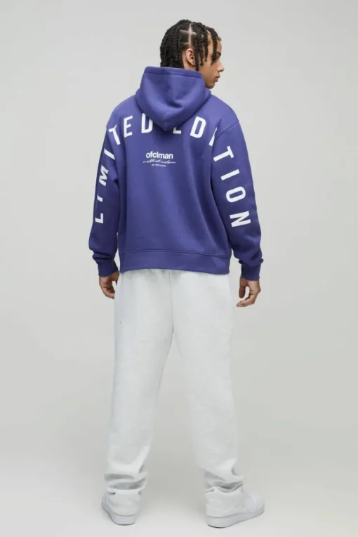 Oversized Boxy Large Scale Limited Hoodie