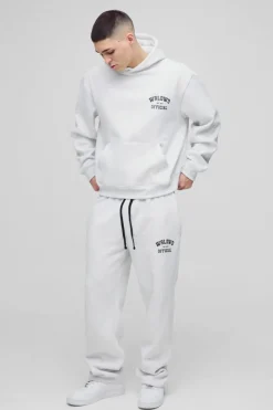 Oversized Boxy Official Hooded Tracksuit