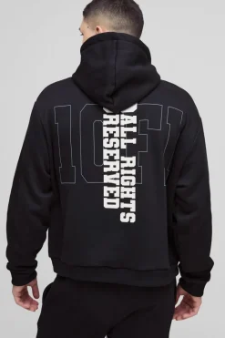 Oversized Boxy Official Varsity Distressed Gusset Tracksuit