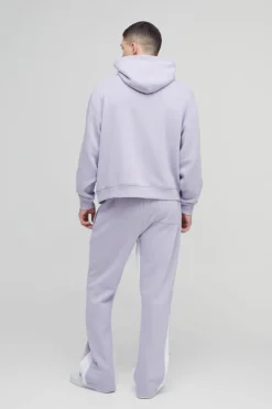Oversized Boxy Paint Splatter Homme Gusset Tracksuit