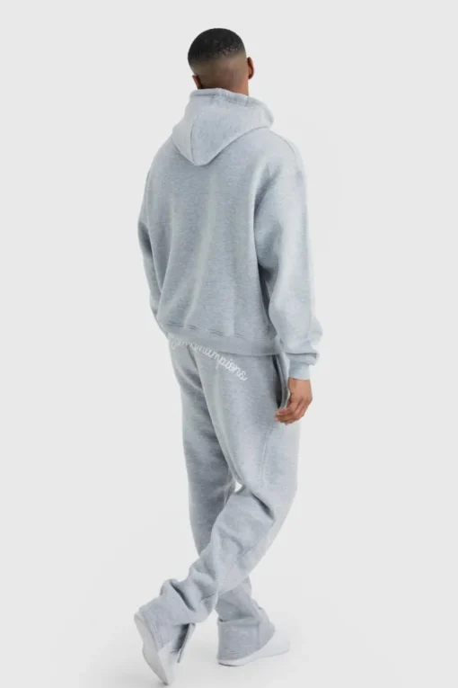 Oversized Boxy Split Hem Homme Tracksuit