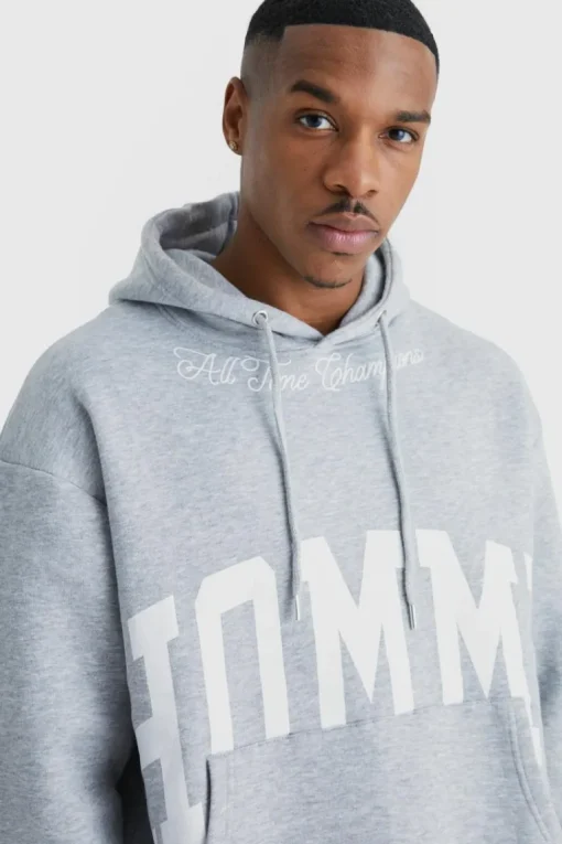 Oversized Boxy Split Hem Homme Tracksuit