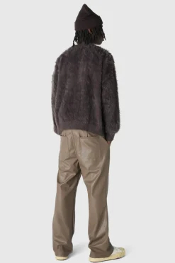Oversized Boxy Super Fluffy Knitted Cardigan