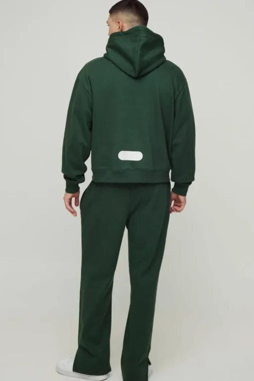 Oversized Boxy Worldwide Hooded Tracksuit