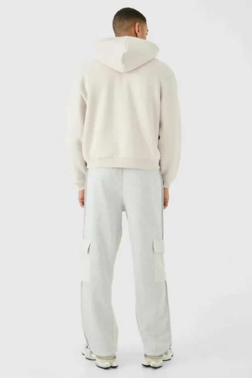 Oversized Boxy Worldwide Zip Through Hoodie