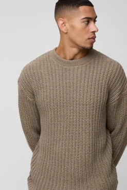 Oversized Chunky Knitted Jumper