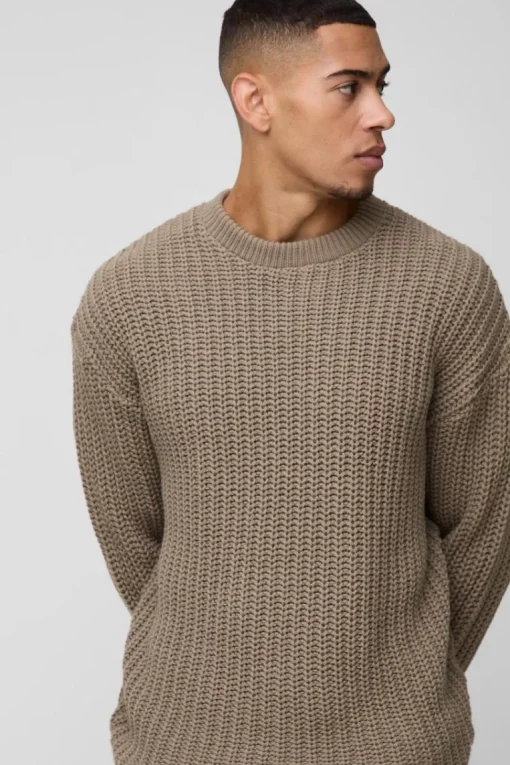 Oversized Chunky Knitted Jumper