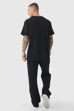 Oversized Death Row Records License Print T-shirt
