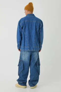 Oversized Denim Overshirt