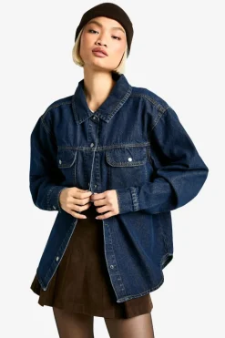 Oversized Denim Shirt