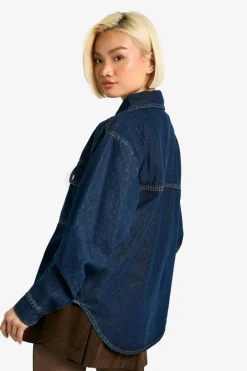 Oversized Denim Shirt