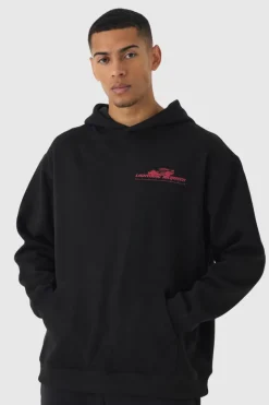 Oversized Disney Cars License Print Hoodie
