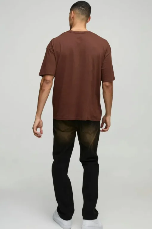Oversized Embroidered Homme T-Shirt