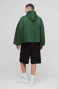 Oversized Exposed Seam Short