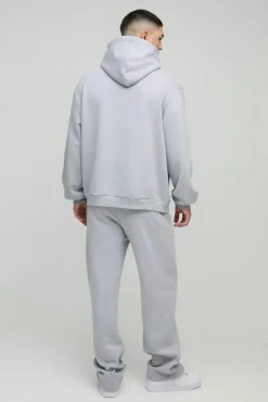 Oversized Fit Homme Print Tracksuit