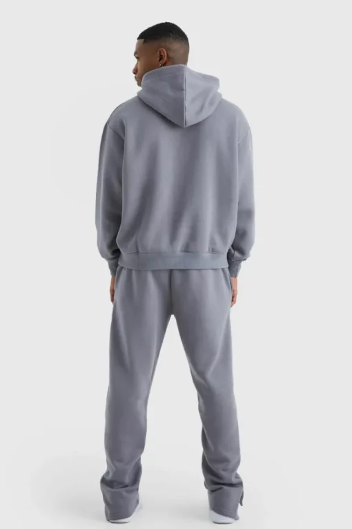 Oversized Graffiti Spray Graphic Tracksuit