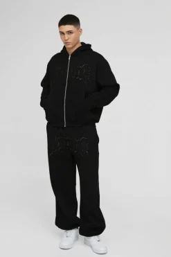 Oversized Homme Applique Tracksuit