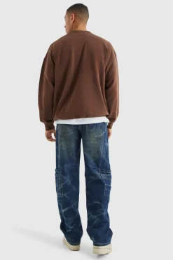 Oversized Homme Graphic Sweatshirt