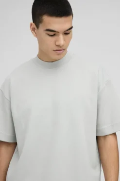 Oversized Interlock T-shirt And Jogger Set