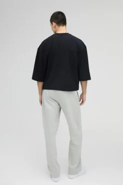 Oversized Jersey Twill Extra Boxy Half Sleeve T-shirt