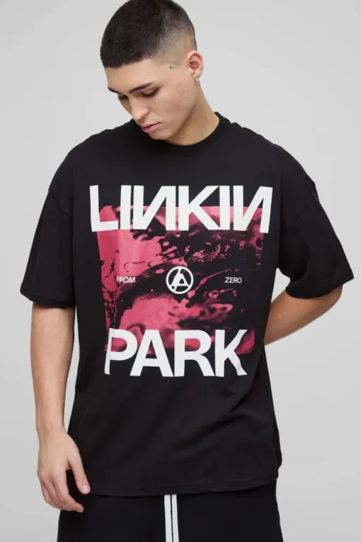 Oversized Linkin Park Band License T-Shirt
