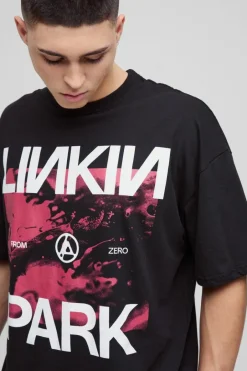 Oversized Linkin Park Band License T-Shirt