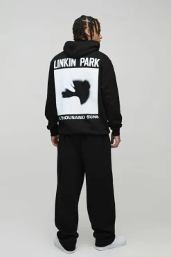 Oversized Linkin Park Band License Hoodie