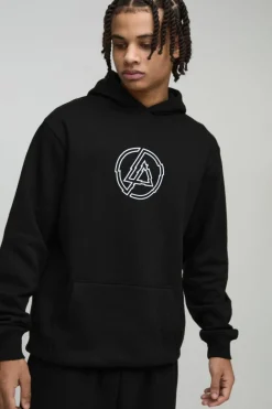 Oversized Linkin Park Band License Hoodie
