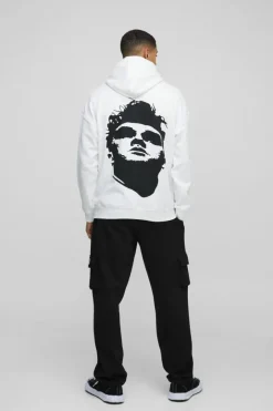 Oversized Morrissey License Print Hoodie