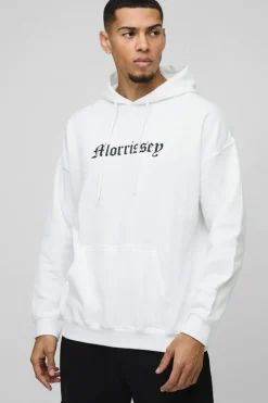 Oversized Morrissey License Print Hoodie