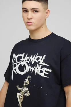 Oversized My Chemical Romance License Band T-Shirt