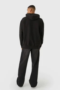 Oversized Nirvana License Print Hoodie