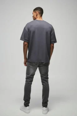 Oversized Peached T-Shirt