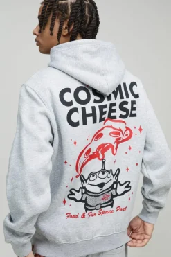 Oversized Pixar Toy Story Cosmic Cheese License Hoodie