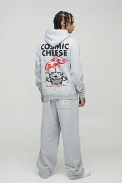 Oversized Pixar Toy Story Cosmic Cheese License Hoodie