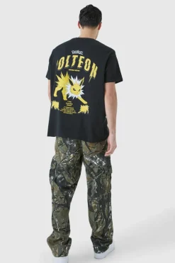Oversized Pokemon Jolteon License T-shirt