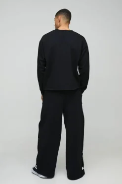 Oversized Prince Raw Hem License Print Sweatshirt