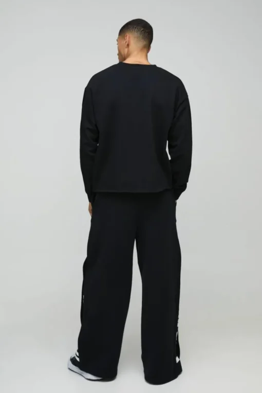 Oversized Prince Raw Hem License Print Sweatshirt