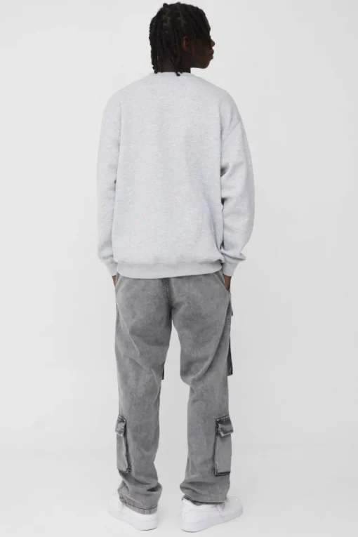 Oversized Puff Print Homme Sweatshirt